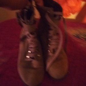 Gray Boots Size 8 1/2